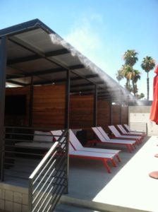 Resort and Hotel Misting Systems