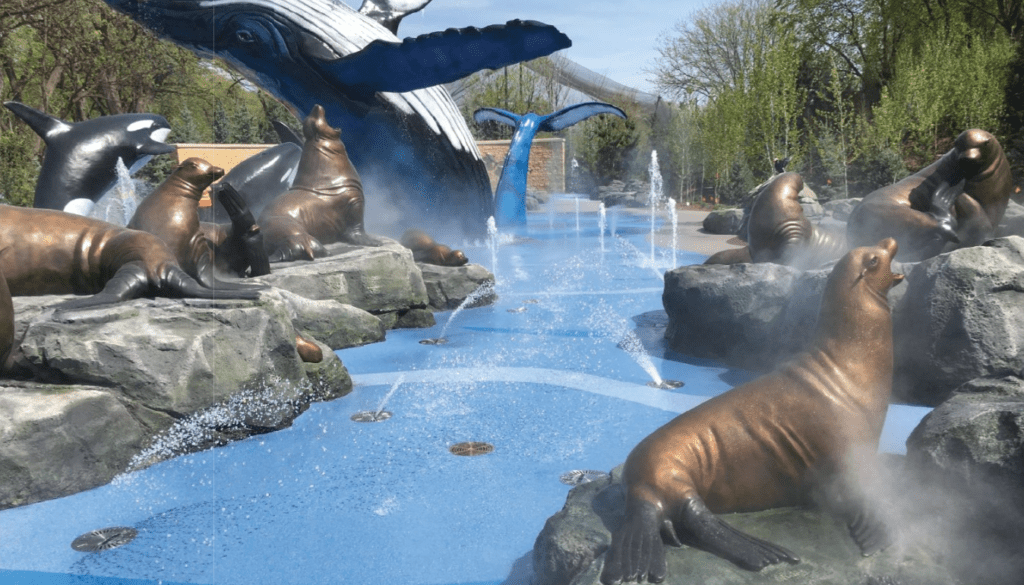 Koolfog Fogscape at Henry Doorly Zoo Aquarium in Omaha, Nebraska