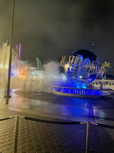 Atmospheric fog effects at Universal