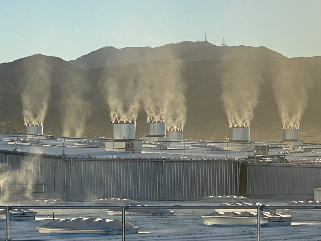 dust suppression system